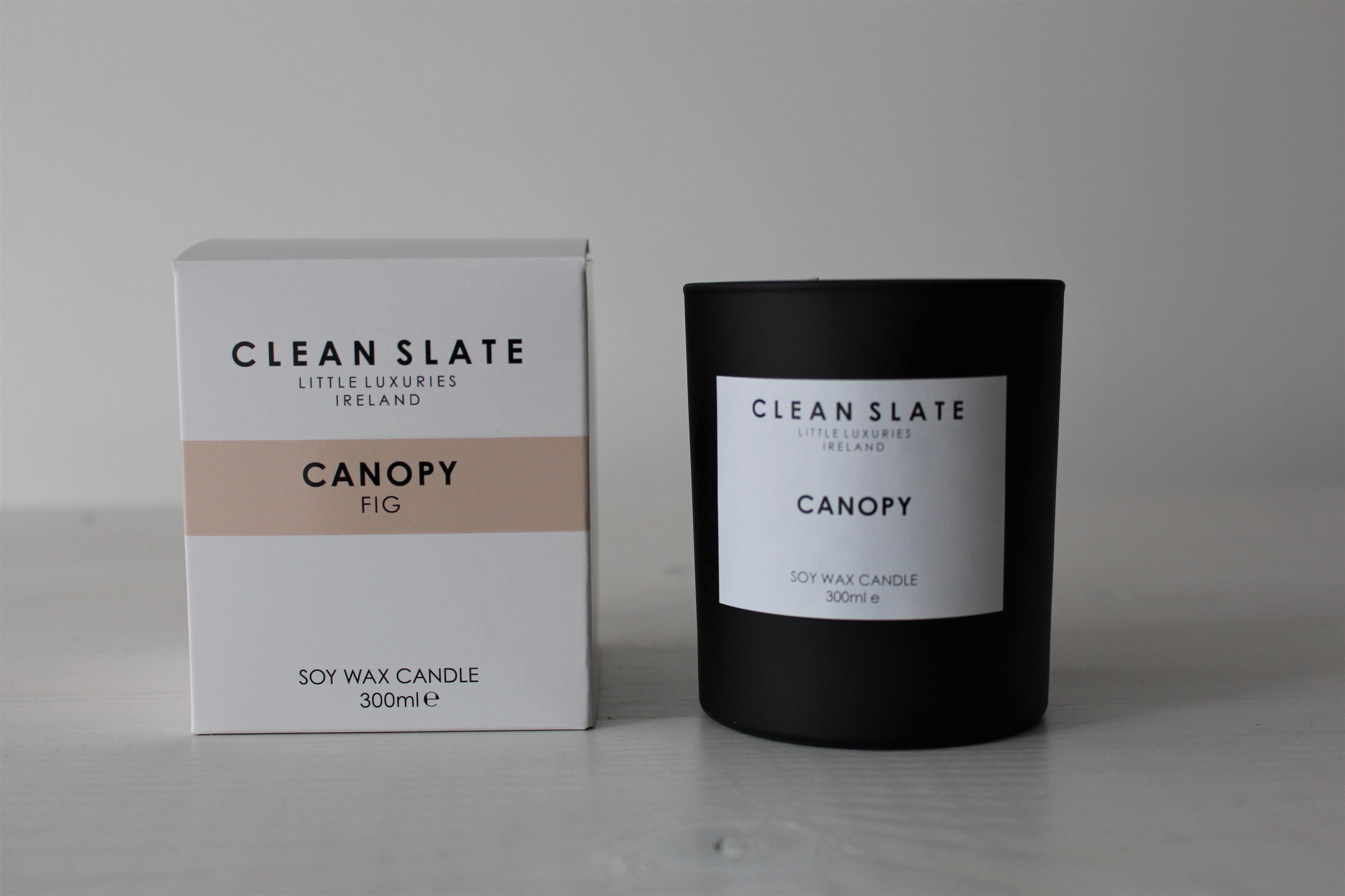 Canopy Noir Candle Styled.