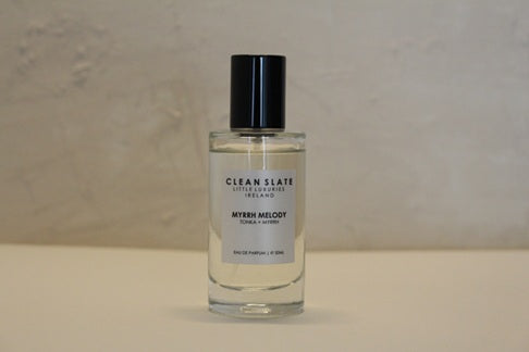 Myrrh Melody Eau De Parfum 50ML bottle.