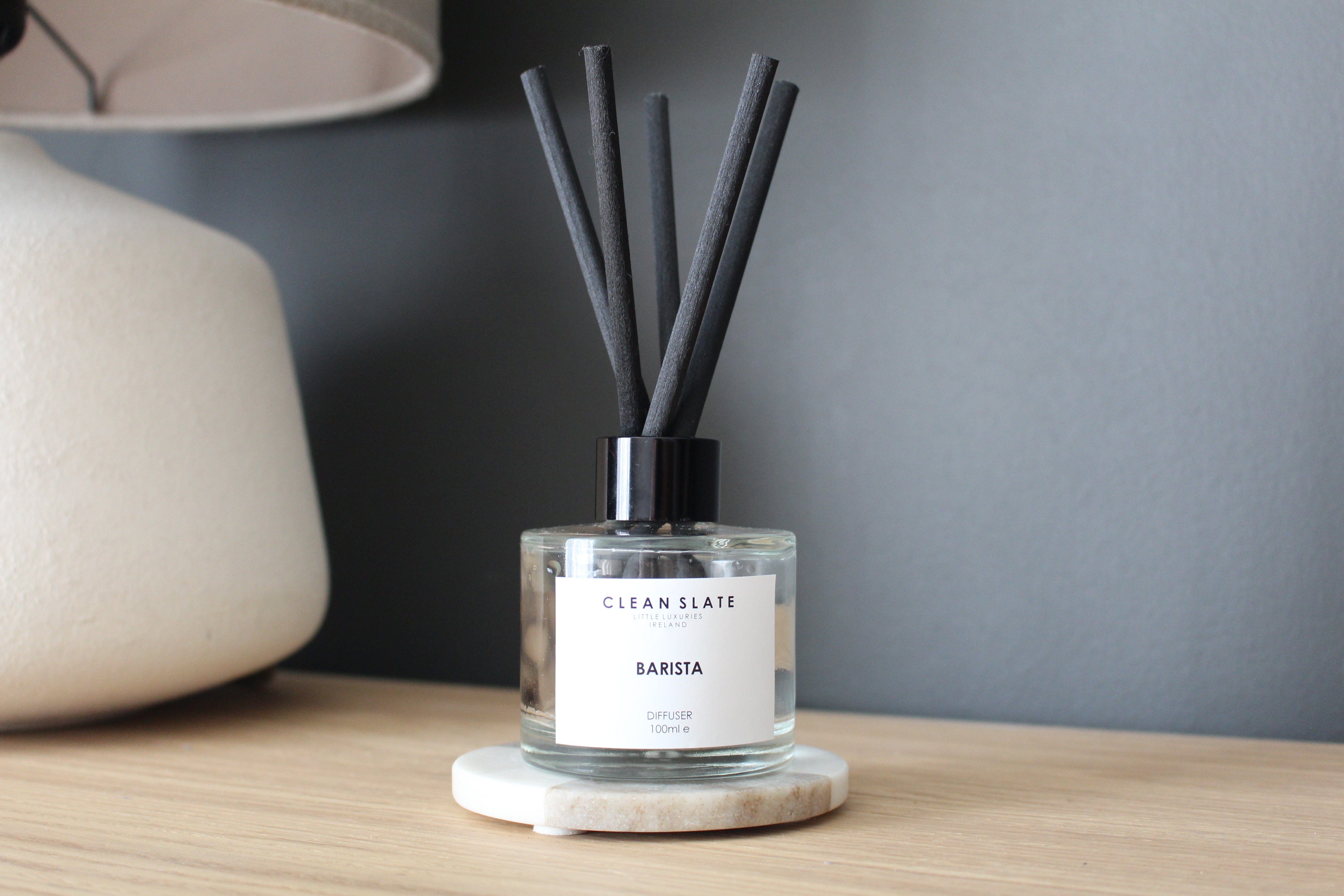 Barista Espresso Coconut Diffuser – Coffee with Sweet Coconut – CLEAN SLATE