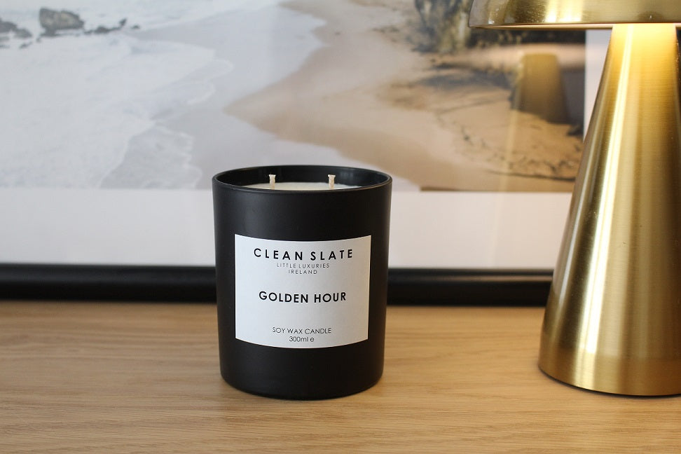 Golden Hour Noir Candle.