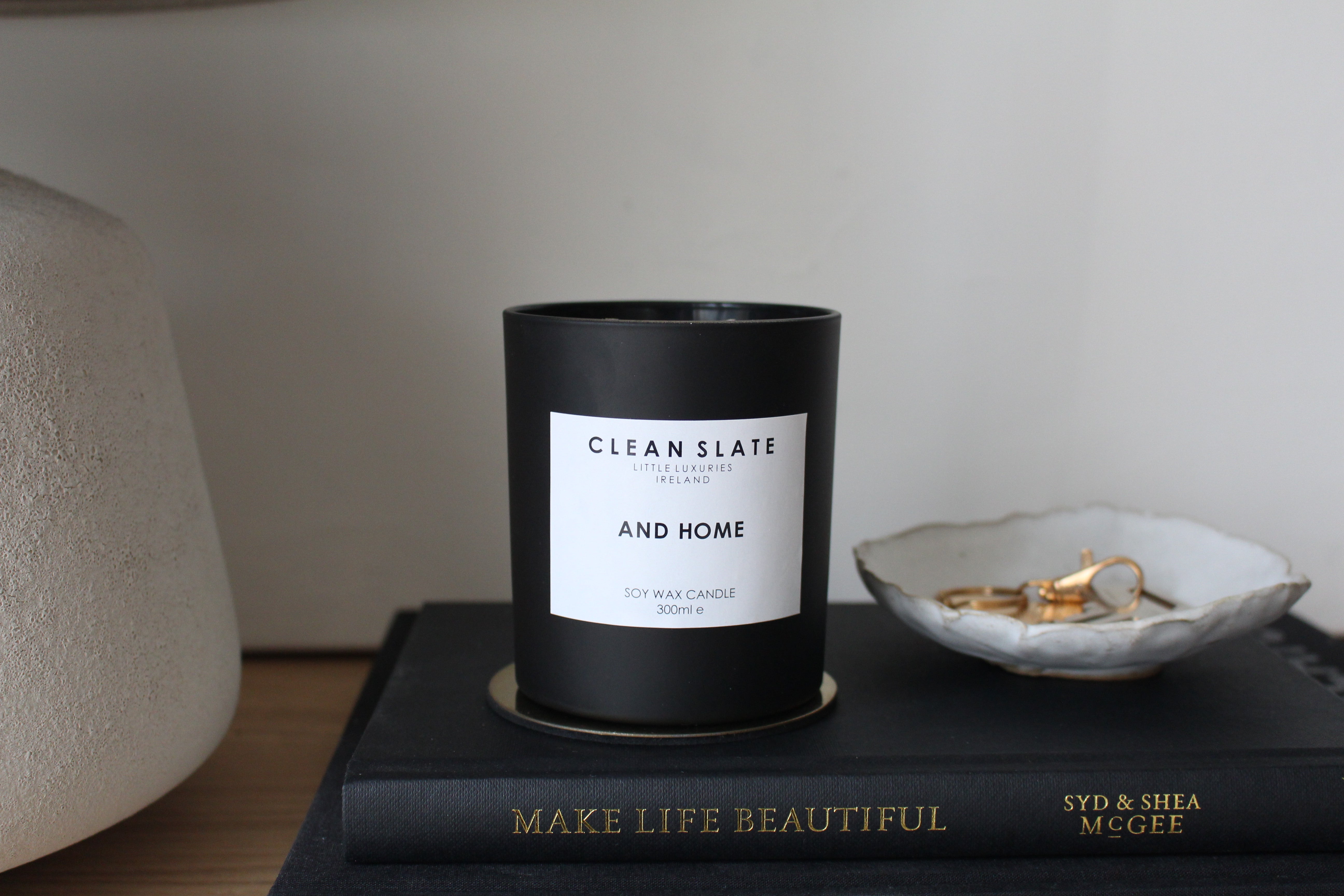 And Home Noir Candle styled.