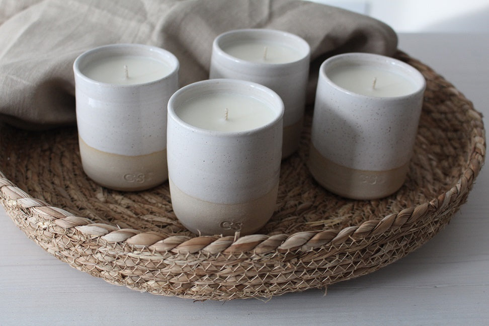 Little Luxe Pot Candle styled.